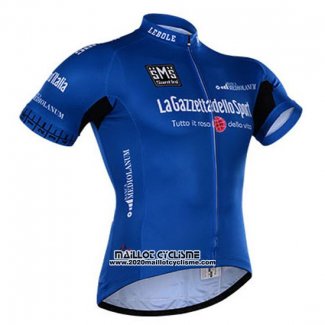 2015 Maillot Ciclismo Giro D'italie Bleu Manches Courtes et Cuissard