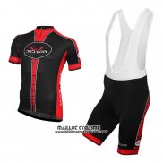 2016 Maillot Ciclismo Bobteam Noir Manches Courtes et Cuissard