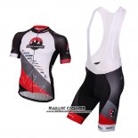 2016 Maillot Ciclismo Craft Rocky Mountain Blanc et Noir Manches Courtes et Cuissard