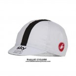 2018 Sky Casquette Ciclismo Blanc