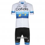 2020 Maillot Ciclismo Cofidis Champion Europe Manches Courtes et Cuissard