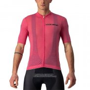 2021 Maillot Cyclisme Giro d'Italia Rose Manches Courtes et Cuissard