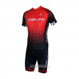 2021 Maillot Cyclisme Nalini Rouge Manches Courtes et Cuissard