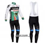 2013 Maillot Ciclismo Garmin Sharp Champion Afrique Du Sud Manches Longues et Cuissard