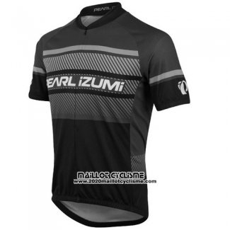 2016 Maillot Ciclismo Pearl Izumi Noir et Gris Manches Courtes et Cuissard