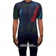 2017 Maillot Ciclismo MAAP Profond Bleu Manches Courtes et Cuissard