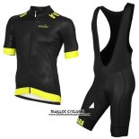 2017 Maillot Ciclismo Nalini Curva Mavone Noir Manches Courtes et Cuissard