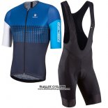 2017 Maillot Ciclismo Nalini Velodromo Bleu Manches Courtes et Cuissard