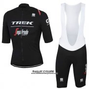 2017 Maillot Ciclismo Trek Segafredo Noir Manches Courtes et Cuissard