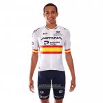 2021 Maillot Cyclisme Astana Champion Espagne Manches Courtes et Cuissard