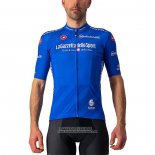 2021 Maillot Cyclisme Giro d'Italia Bleu Manches Courtes et Cuissard