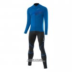 2021 Maillot Cyclisme Loffler Bleu Manches Longues et Cuissard 2021 Maillot Cyclisme Loffler Bleu Manches Longues et Cuissard