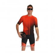 2022 Maillot Cyclisme Gore Orange Manches Courtes et Cuissard