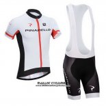 2014 Maillot Ciclismo Pinarello Noir et Blanc Manches Courtes et Cuissard