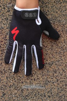 2014 Specialized Gants Doigts Longs Ciclismo Blanc et Noir