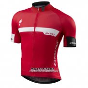 2015 Maillot Ciclismo Specialized Rouge Manches Courtes et Cuissard