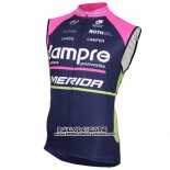 2016 Gilet Coupe-vent Lampre Bleu et Fuchsia