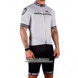 2016 Maillot Ciclismo Rock Racing Argent Manches Courtes et Cuissard