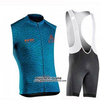 2019 Gilet Coupe-vent Northwave Bleu