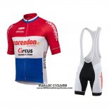 2019 Maillot Ciclismo Sptgrvo Rouge Blanc Bleu Manches Courtes et Cuissard