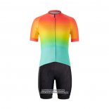 2021 Maillot Cyclisme Bontrager Multicolore Manches Courtes et Cuissard