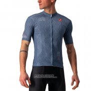 2021 Maillot Cyclisme Giro d'Italia Gris Manches Courtes et Cuissard