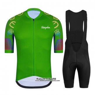 2021 Maillot Cyclisme Ralph Vert Manches Courtes et Cuissard