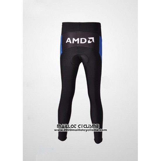 2007 Maillot Ciclismo Trek Noir et Bleu Manches Longues et Cuissard