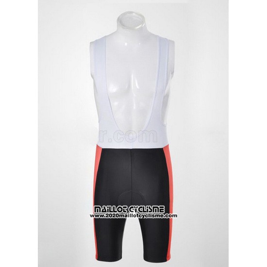 2010 Maillot Ciclismo Ferrari Noir et Rouge Manches Courtes et Cuissard