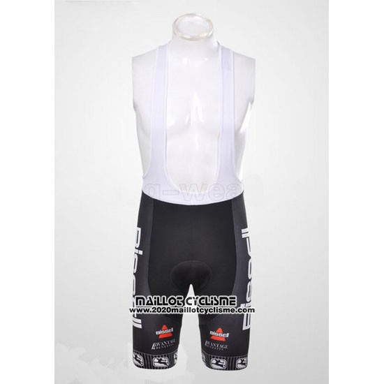 2012 Maillot Ciclismo Bissell Blanc et Rouge Manches Courtes et Cuissard