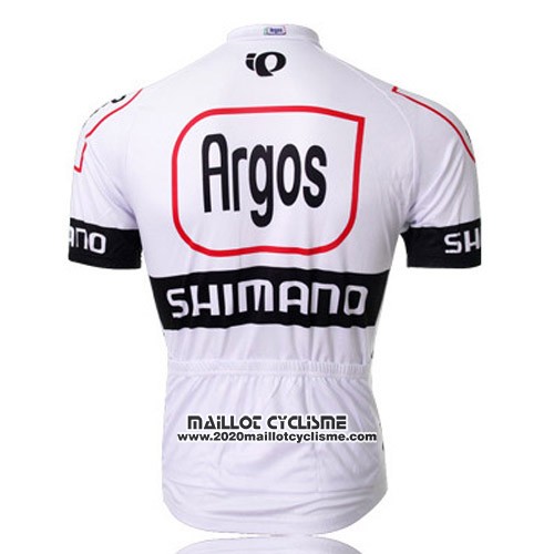 2013 Maillot Ciclismo Argos Noir et Blanc Manches Courtes et Cuissard