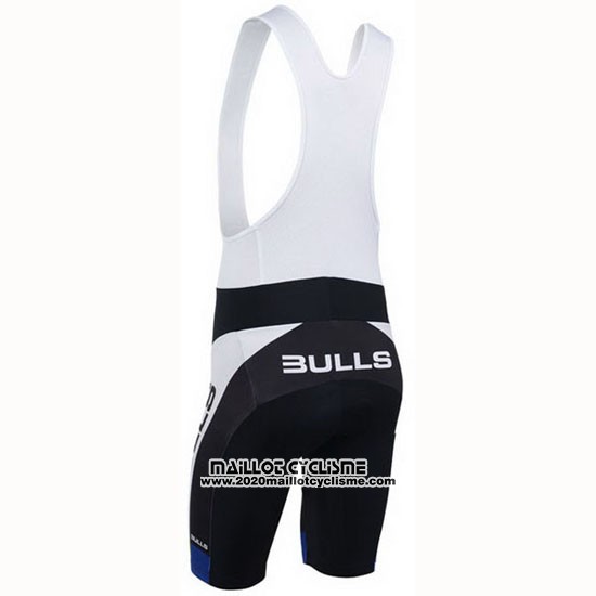 2013 Maillot Ciclismo Bulls Noir et Blanc Manches Courtes et Cuissard