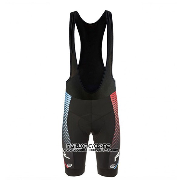 2017 Maillot Ciclismo Ridley Rincon Bleu Clair et Noir Manches Courtes et Cuissard