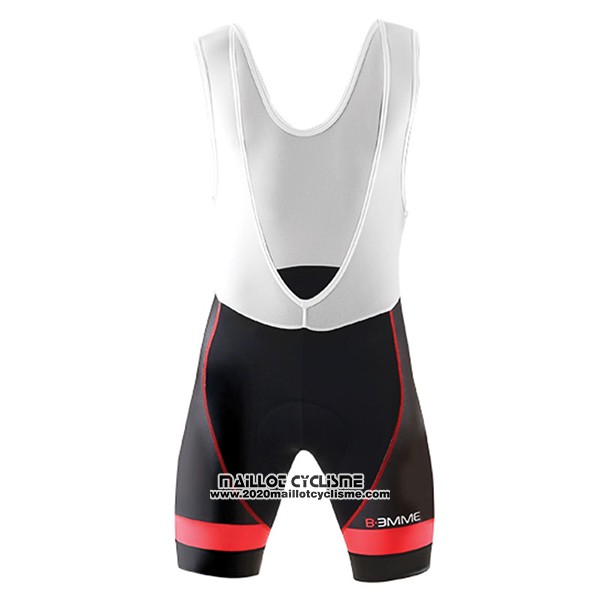 2017 Maillot Ciclismo Biemme Identity Blanc et Rouge Manches Courtes et Cuissard