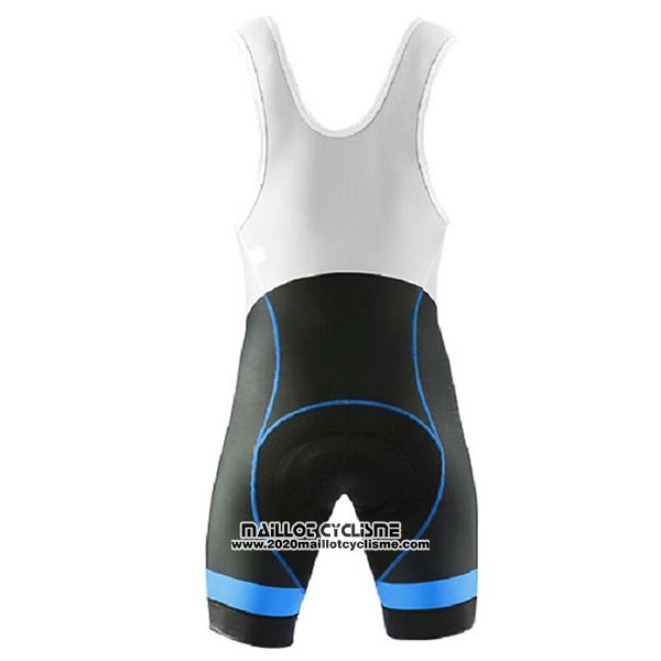 2017 Maillot Ciclismo Biemme Identity Noir et Bleu Manches Courtes et Cuissard