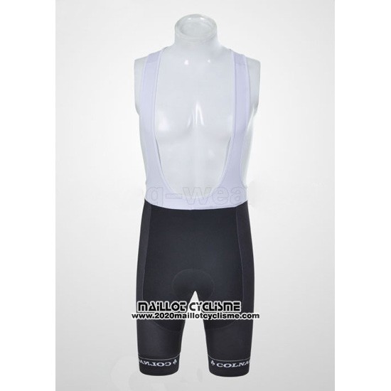 2011 Maillot Ciclismo Colnago Blanc et Noir Manches Courtes et Cuissard