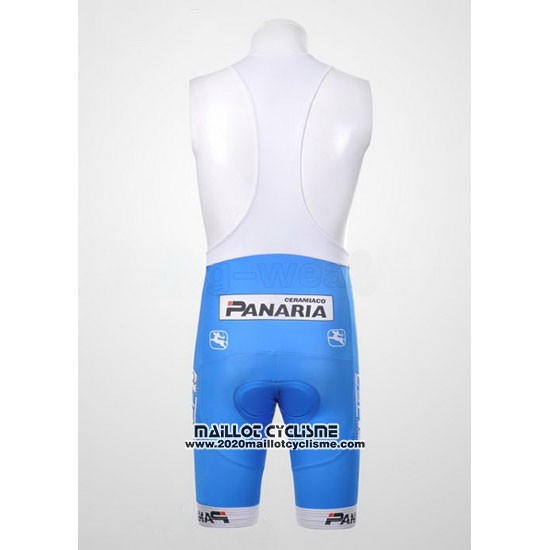 2012 Maillot Ciclismo Colnago Azur et Blanc Manches Courtes et Cuissard