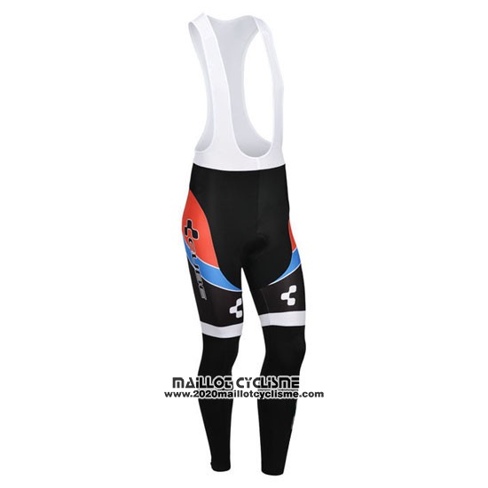 2013 Maillot Ciclismo Cube Noir et Blanc Manches Longues et Cuissard