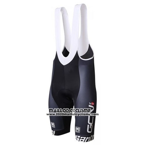 2016 Maillot Ciclismo GCN Noir et Rouge Manches Courtes et Cuissard