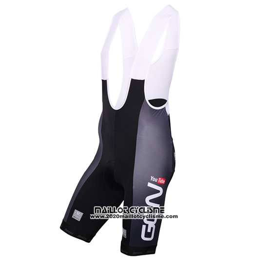 2016 Maillot Ciclismo Global Cycling Network Gris et Rouge Manches Courtes et Cuissard