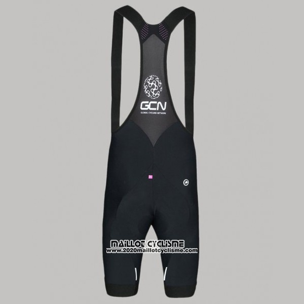 2017 Maillot Ciclismo GCN Noir et Rouge Manches Courtes et Cuissard