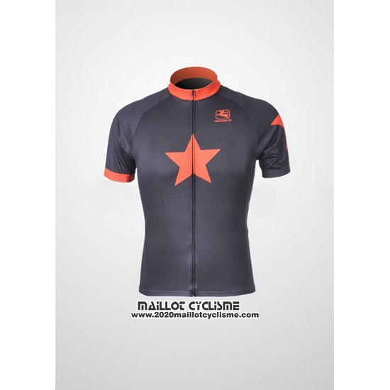 2010 Maillot Ciclismo Johnnys Orange et Noir Manches Courtes et Cuissard