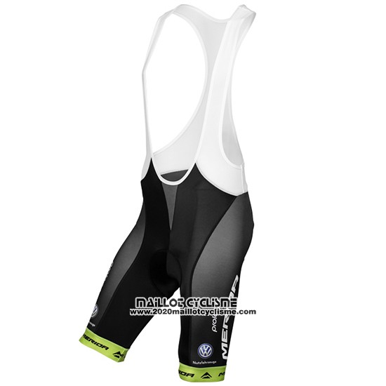 2016 Maillot Ciclismo Multivan Merida Vert et Blanc Manches Courtes et Cuissard