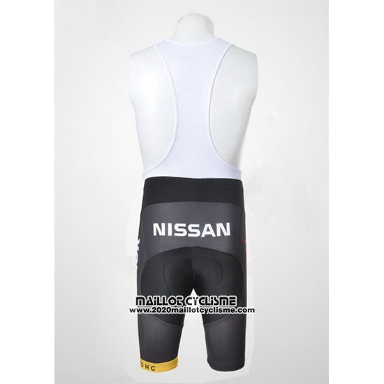 2011 Maillot Ciclismo Radioshack Noir et Blanc Manches Courtes et Cuissard