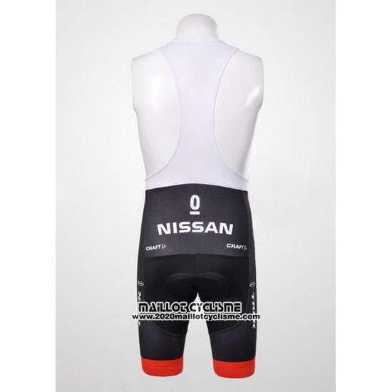 2012 Maillot Ciclismo Radioshack Noir et Blanc Manches Courtes et Cuissard