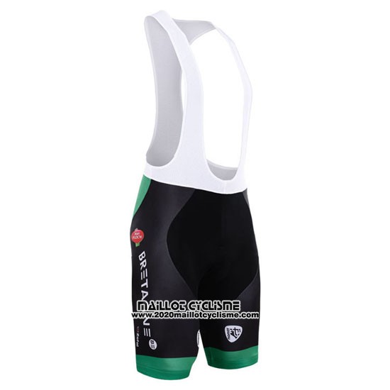 2015 Maillot Ciclismo Seche Noir et Vert Manches Courtes et Cuissard