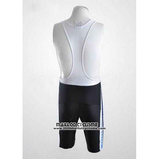 2011 Maillot Ciclismo Subaru Azur et Blanc Manches Courtes et Cuissard