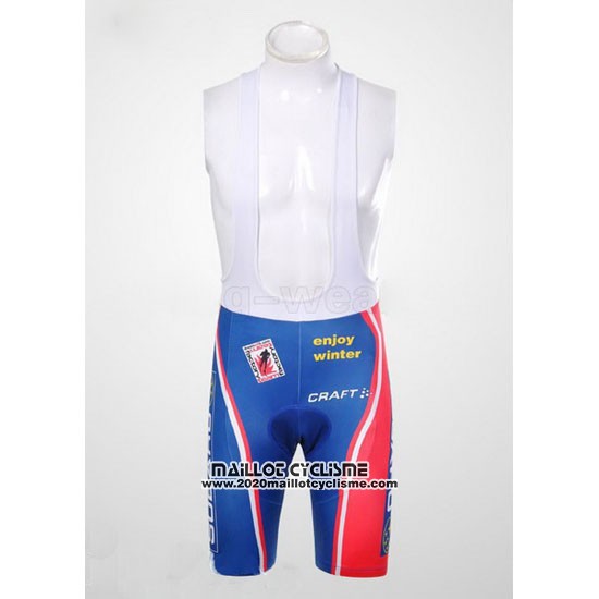 2011 Maillot Ciclismo Subaru Azur et Jaune Manches Courtes et Cuissard