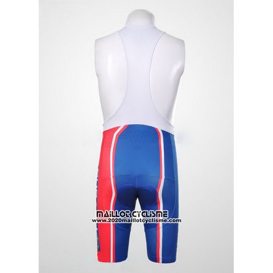 2011 Maillot Ciclismo Subaru Azur et Jaune Manches Courtes et Cuissard