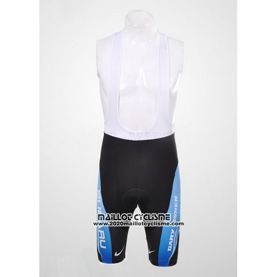 2011 Maillot Ciclismo Subaru Azur et Noir Manches Courtes et Cuissard